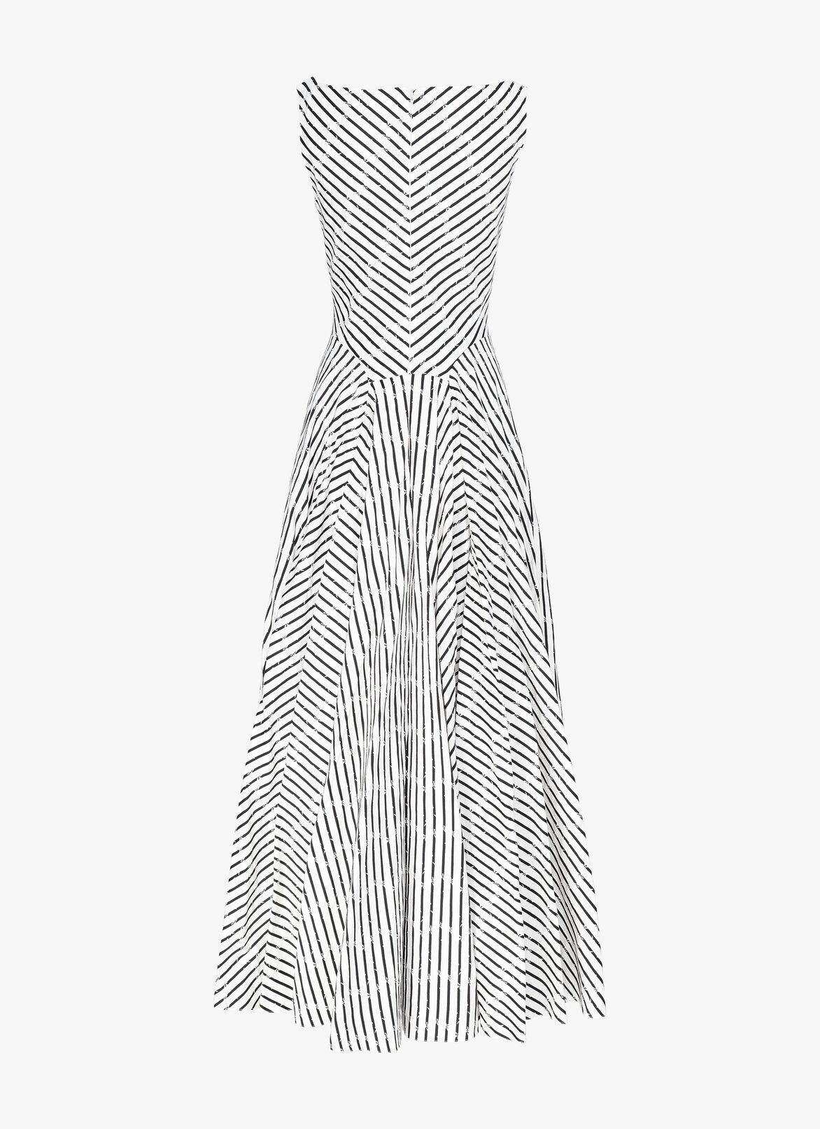 ALAÏA ELFENBEIN/SCHWARZ